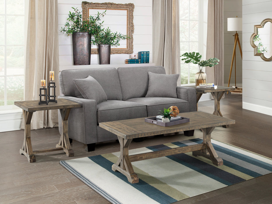 Finn Trestle Base End Table