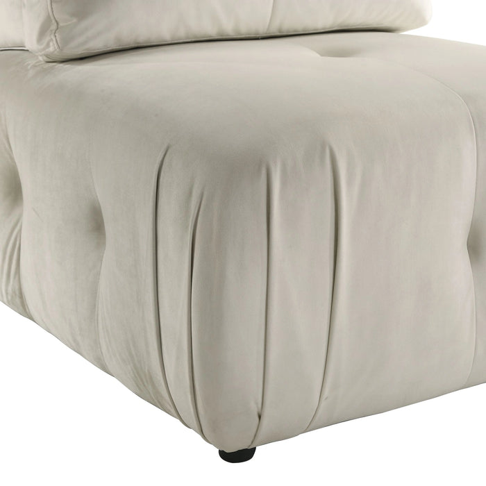 Nahla Modular Chair in Marine Cream