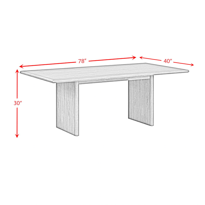 Brisbane Dining Table in Brown