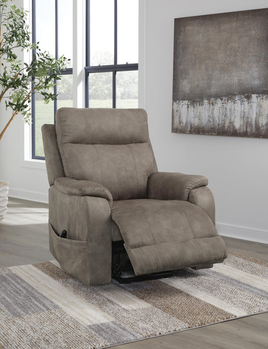 Crestmeade Power Lift Recliner - Eclectic 79 Furniture Store