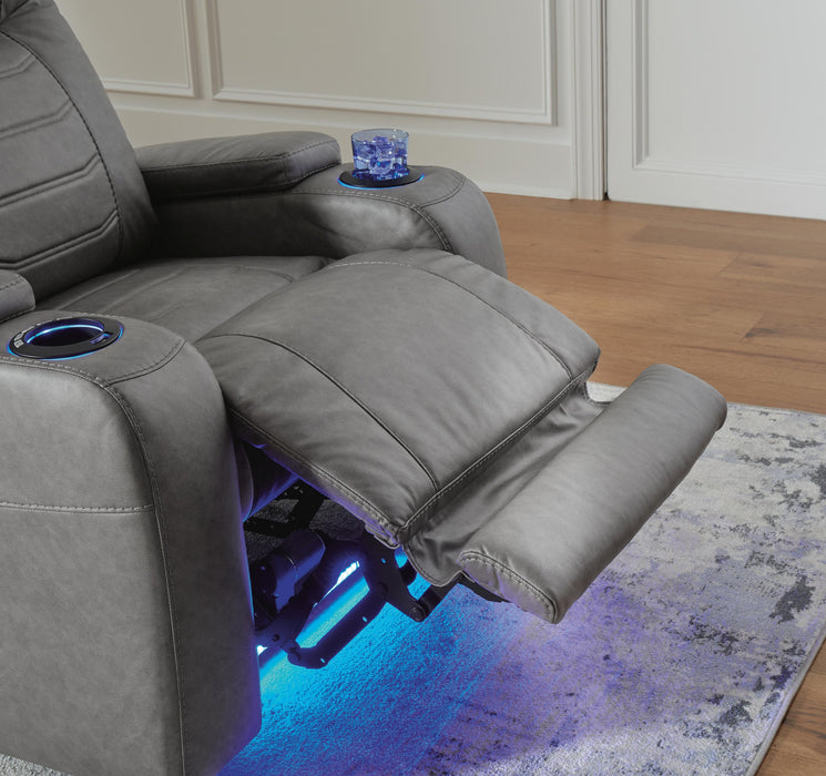 Schooner Rocks Power Recliner - Eclectic 79 Furniture Store