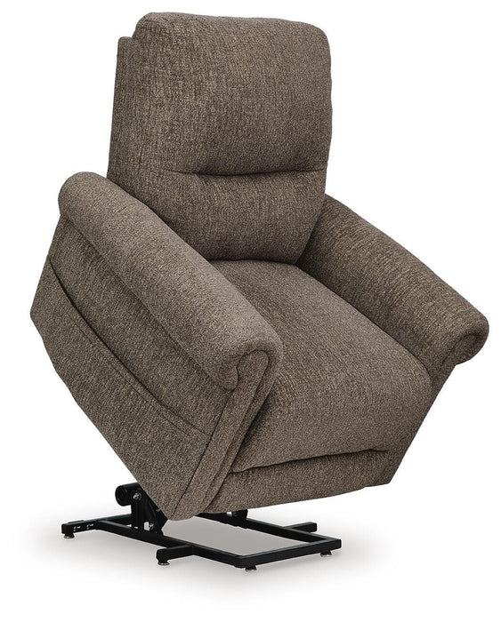 Aureta Power Lift Recliner - Eclectic 79 Furniture Store