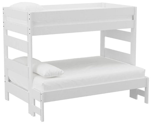 Elements International Cali Kids Twin over Full Bunk Bed in White image