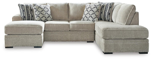 Calnita Sectional with Chaise - Eclectic 79 Furniture Store