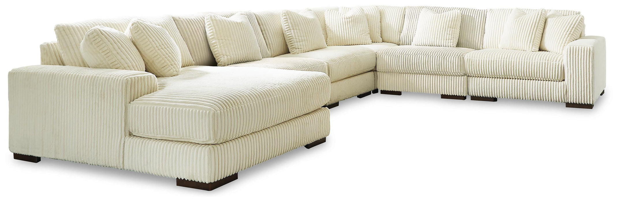 Lindyn Sectional with Chaise - Eclectic 79 Furniture Store
