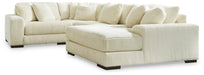 Lindyn Sectional with Chaise - Eclectic 79 Furniture Store