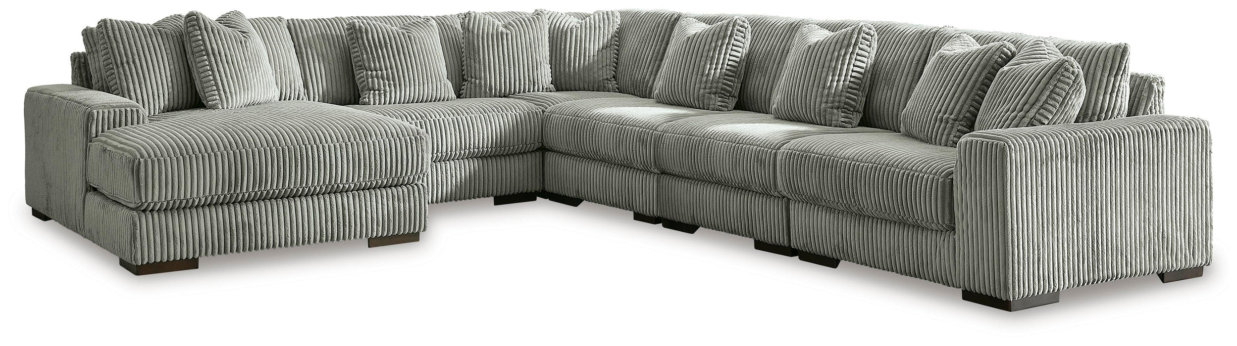 Lindyn Sectional with Chaise - Eclectic 79 Furniture Store