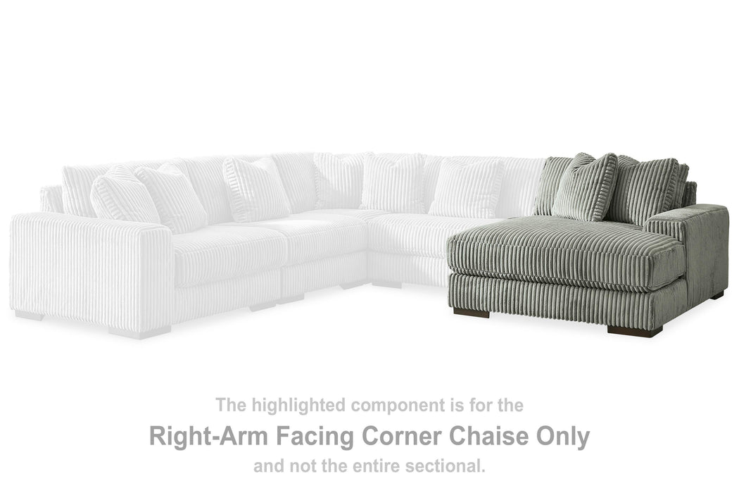 Lindyn Sectional with Chaise - Eclectic 79 Furniture Store