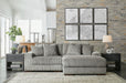 Lindyn Sectional with Chaise - Eclectic 79 Furniture Store