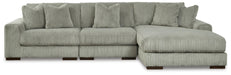 Lindyn Sectional with Chaise - Eclectic 79 Furniture Store