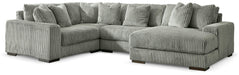 Lindyn Sectional with Chaise - Eclectic 79 Furniture Store