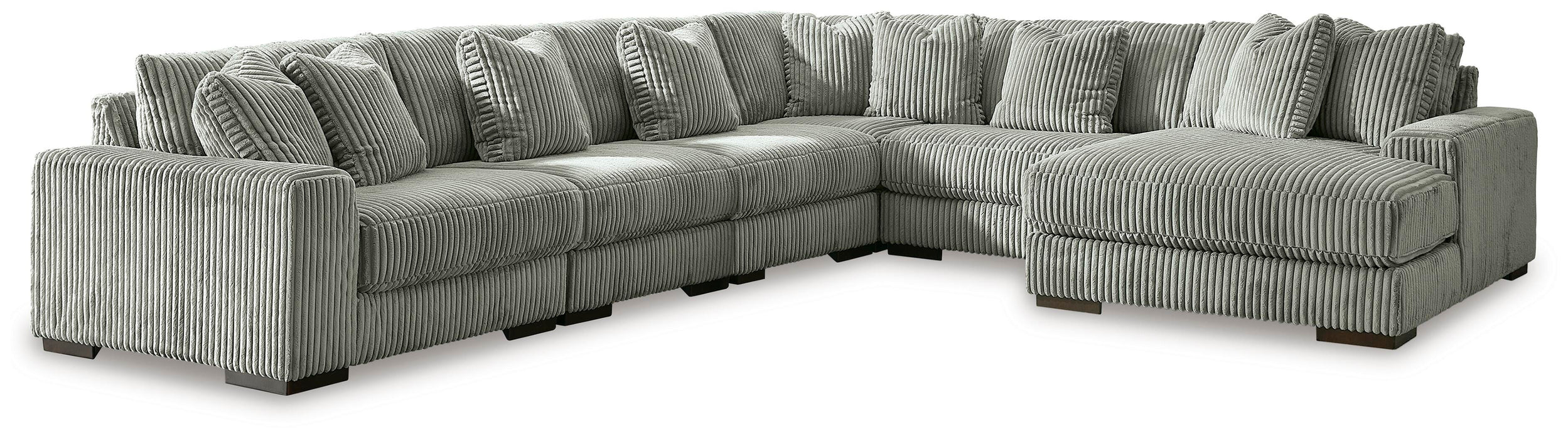 Lindyn Sectional with Chaise - Eclectic 79 Furniture Store