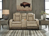 Next-Gen DuraPella Power Reclining Loveseat with Console - Eclectic 79 Furniture Store