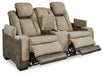 Next-Gen DuraPella Power Reclining Loveseat with Console - Eclectic 79 Furniture Store