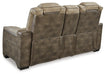 Next-Gen DuraPella Power Reclining Loveseat with Console - Eclectic 79 Furniture Store
