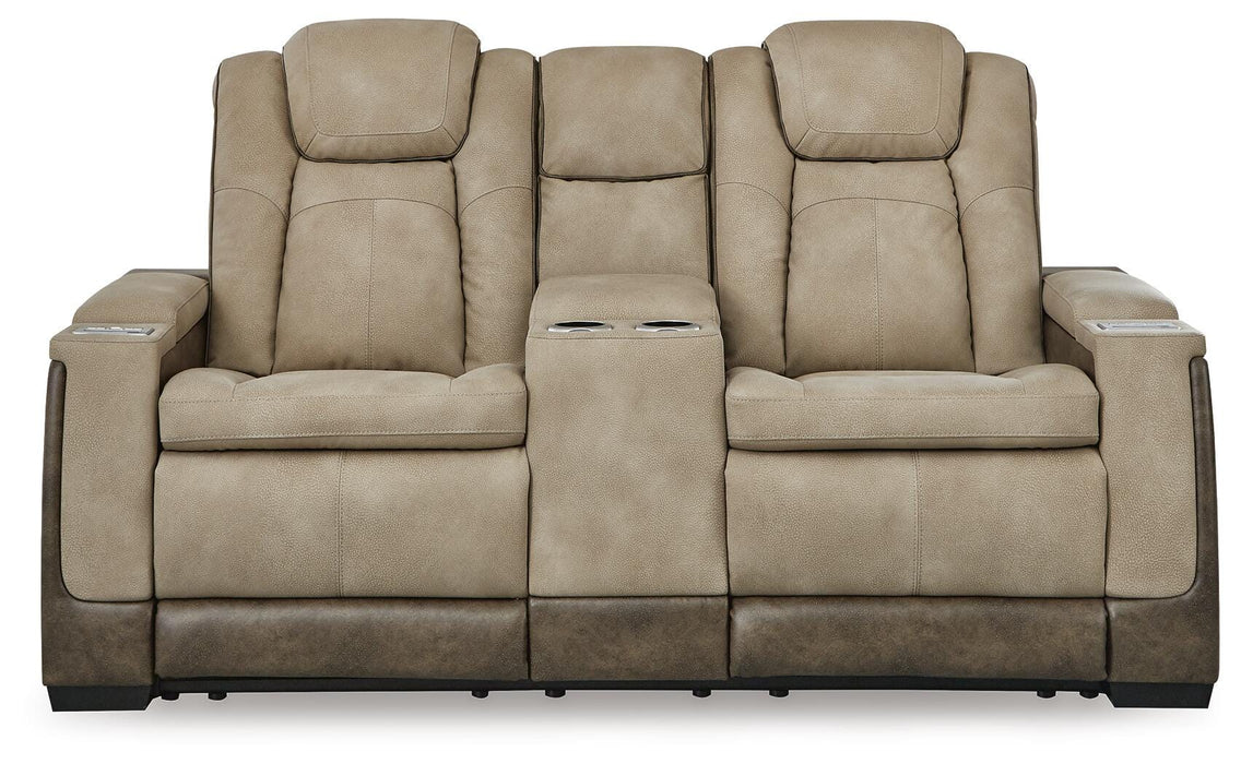 Next-Gen DuraPella Power Reclining Loveseat with Console - Eclectic 79 Furniture Store
