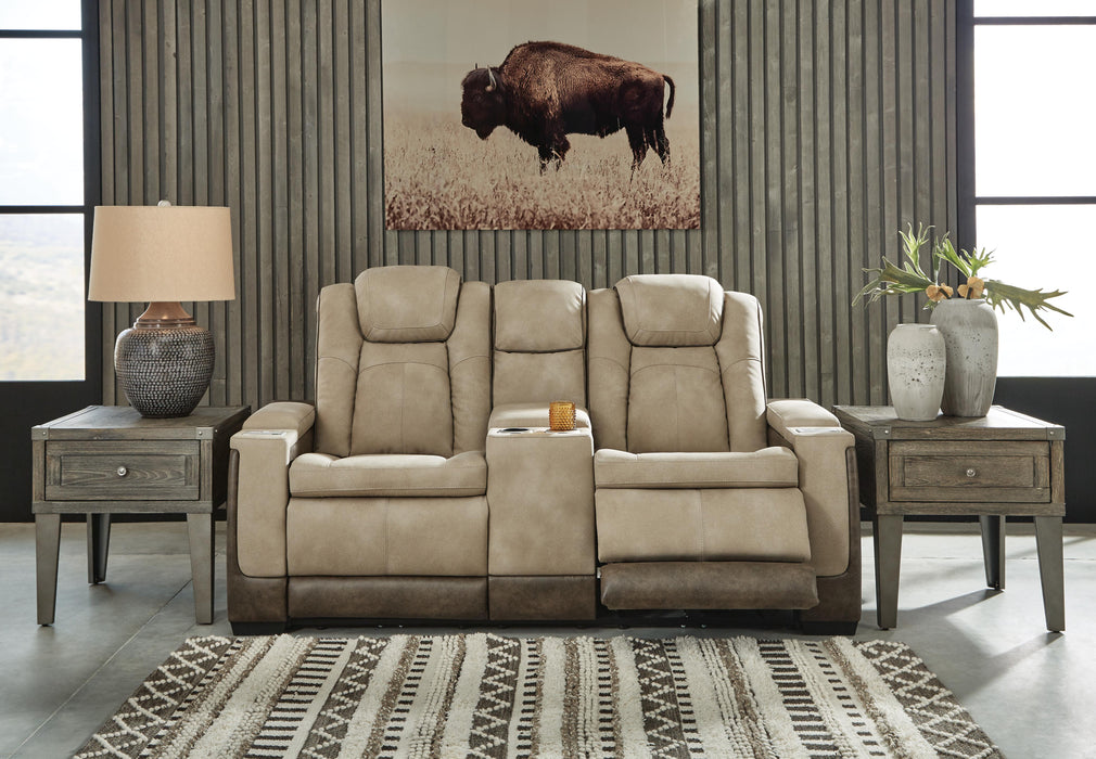 Next-Gen DuraPella Power Reclining Loveseat with Console - Eclectic 79 Furniture Store