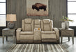Next-Gen DuraPella Power Reclining Loveseat with Console - Eclectic 79 Furniture Store