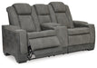 Next-Gen DuraPella Power Reclining Loveseat with Console - Eclectic 79 Furniture Store