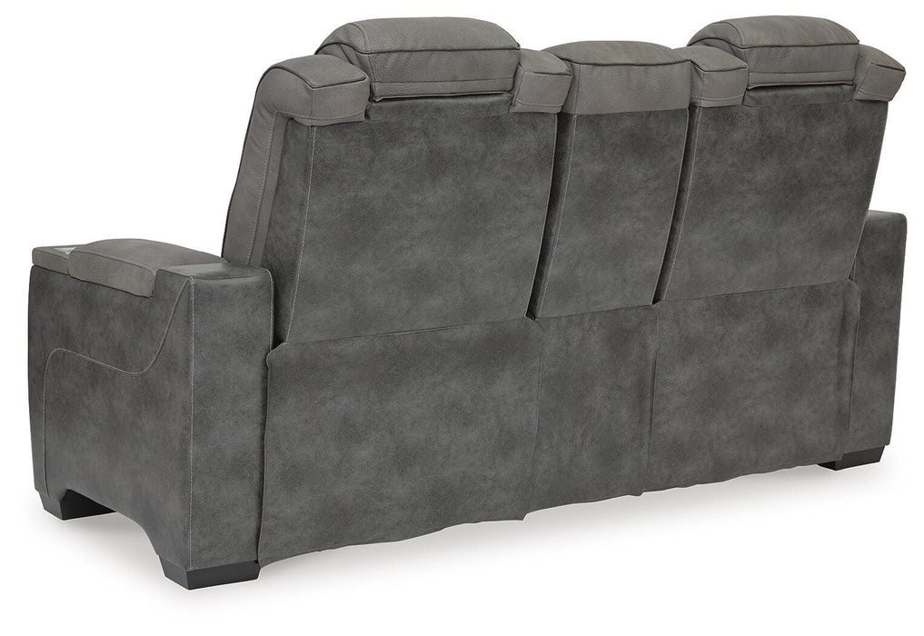 Next-Gen DuraPella Power Reclining Loveseat with Console - Eclectic 79 Furniture Store