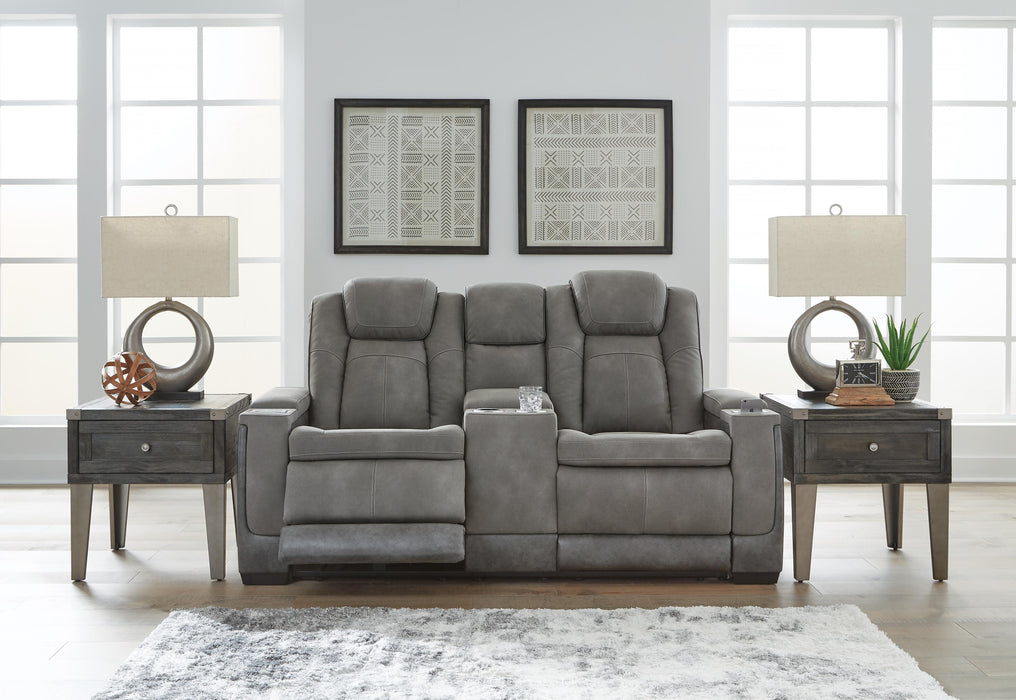 Next-Gen DuraPella Power Reclining Loveseat with Console - Eclectic 79 Furniture Store