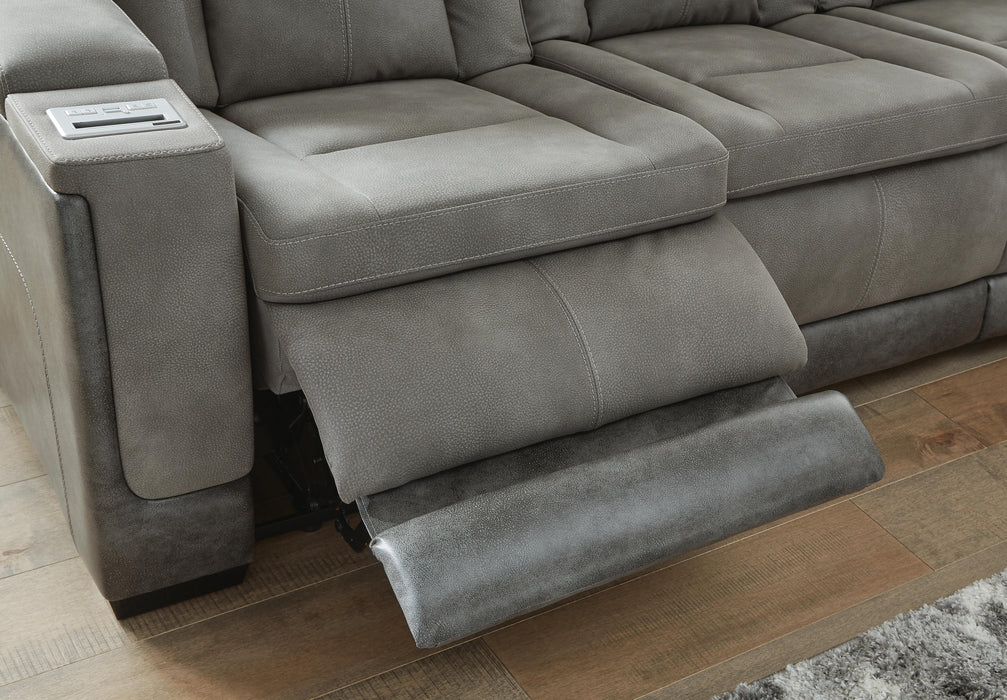 Next-Gen DuraPella Power Reclining Loveseat with Console - Eclectic 79 Furniture Store