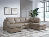 Amuleto Sectional with Chaise - Eclectic 79 Furniture Store