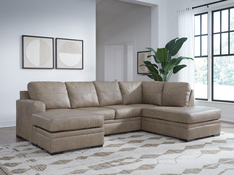 Amuleto Sectional with Chaise - Eclectic 79 Furniture Store