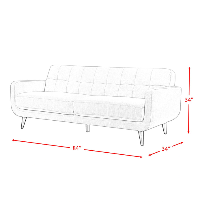 Hadley 4480 Sofa Heirloom Teal w/No Pillow