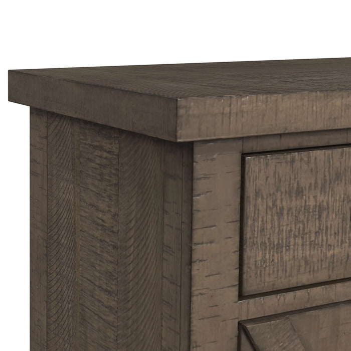 Yellowstone Server in Medium Brown