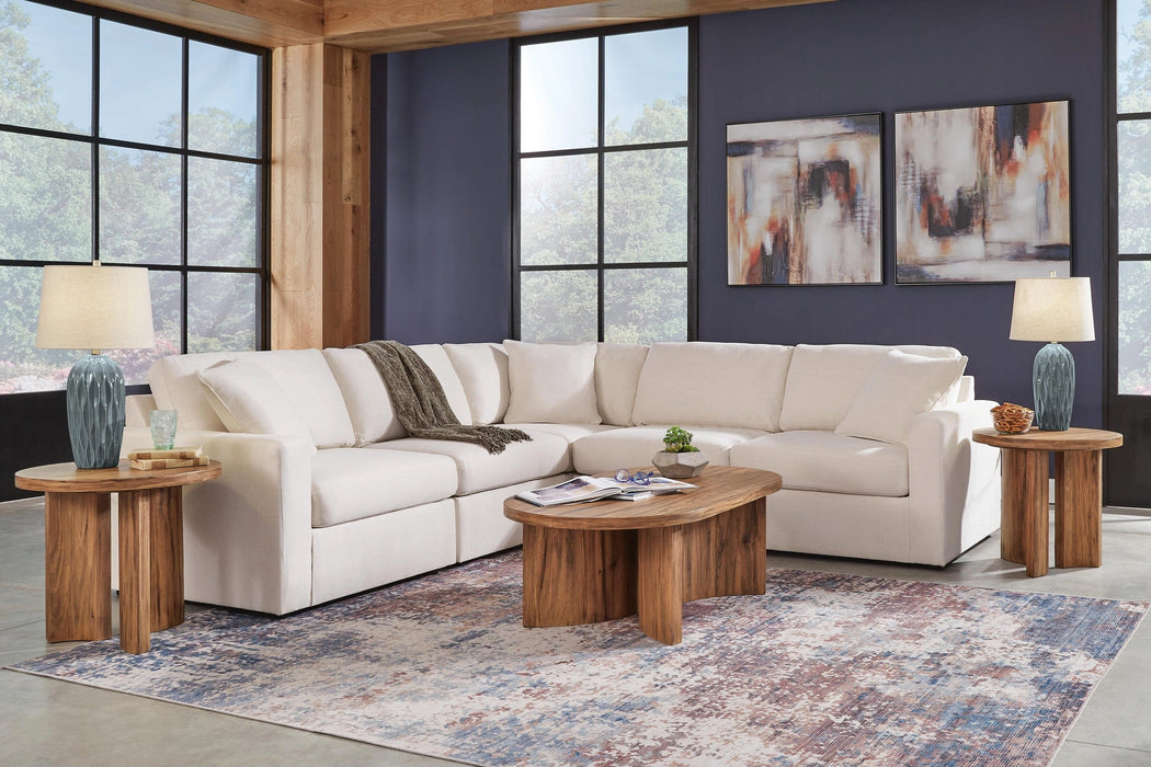 Modmax 5-Piece Next-Gen Nuvella Performance Fabric Modular Sectional