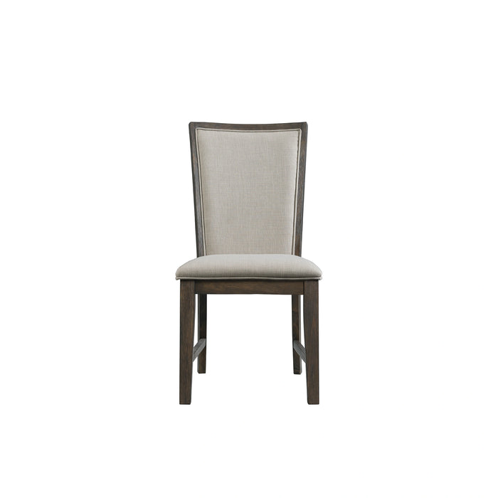 Grady 6PC Dining Set (72" Table + 4 Chairs + Bench) in Brown