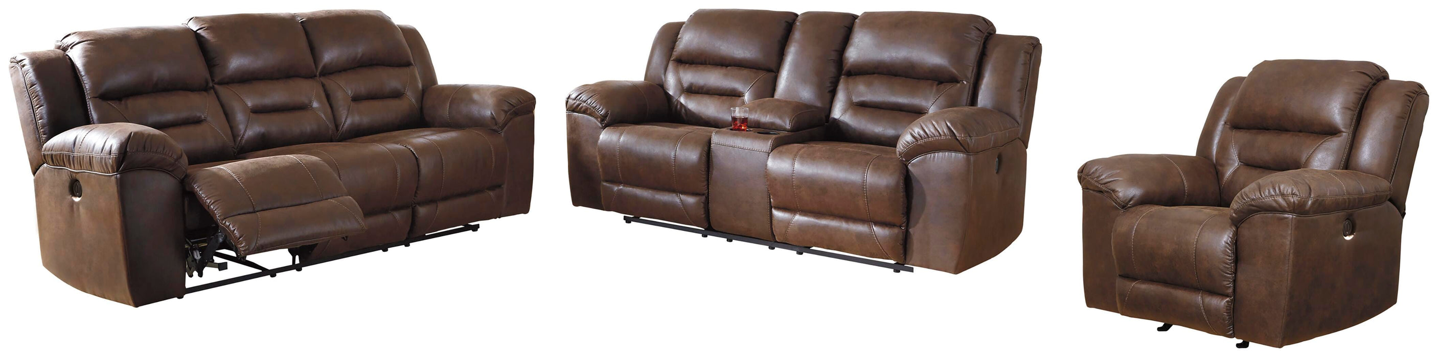 Stoneland Living Room Set - Eclectic 79 Furniture Store