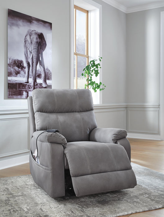 Next-Gen Durapella Power Lift Recliner - Eclectic 79 Furniture Store