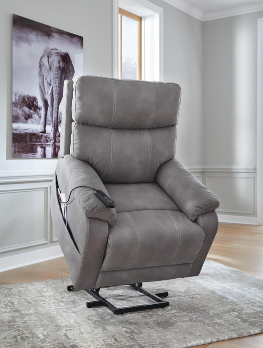 Next-Gen Durapella Power Lift Recliner - Eclectic 79 Furniture Store