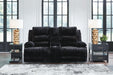 Rhine Falls Reclining Loveseat with Console - Eclectic 79 Furniture Store
