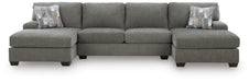 Clarington Sleeper Sectional with Double Chaise - Eclectic 79 Furniture Store