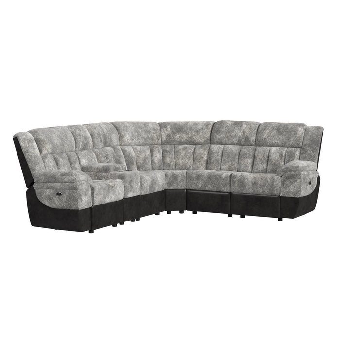 Santorini RHF Power Motion Recliner in Dillon/Shire Grey