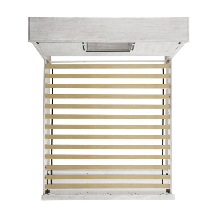 Scott Platform Storage Bedroom Set White Finish