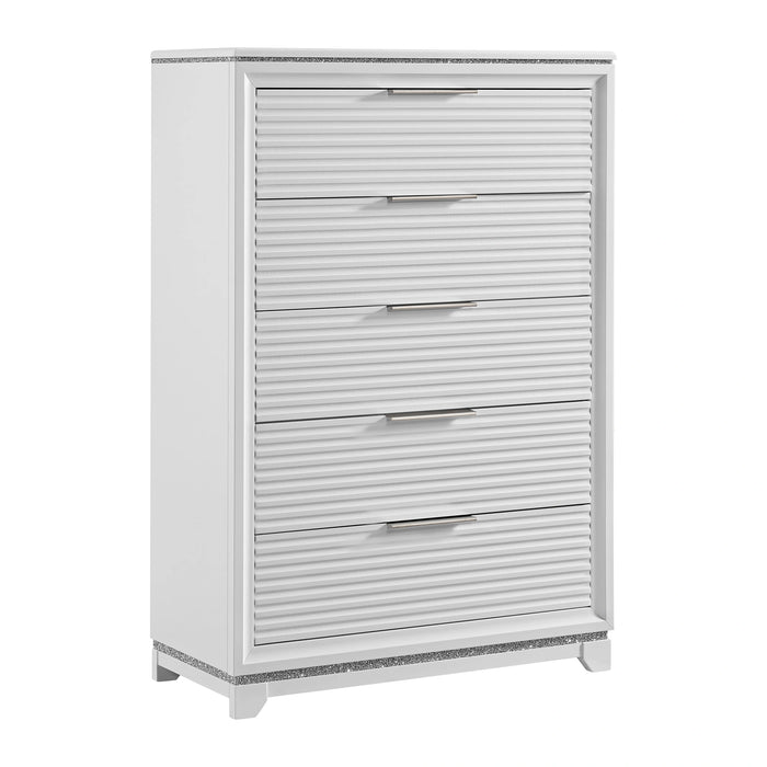 Denmark UPH Bedroom Set with Lights