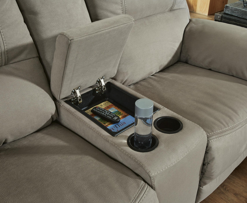 Next-Gen Gaucho Reclining Loveseat with Console - Eclectic 79 Furniture Store