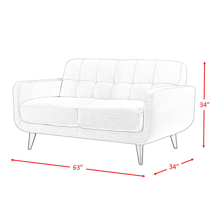 Hadley 4480 Love Seat Heirloom Teal w/No Pillow