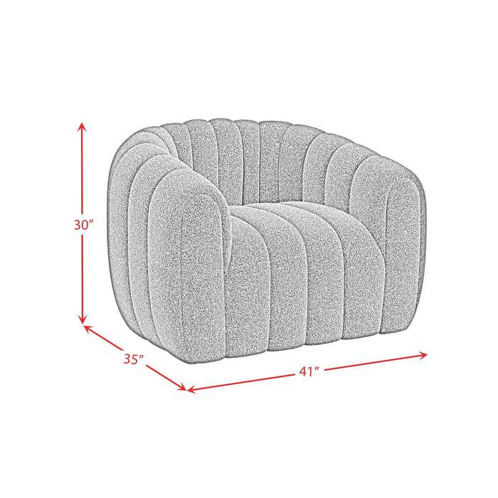 Flamingo Swivel Chair in Ching Hunter Green