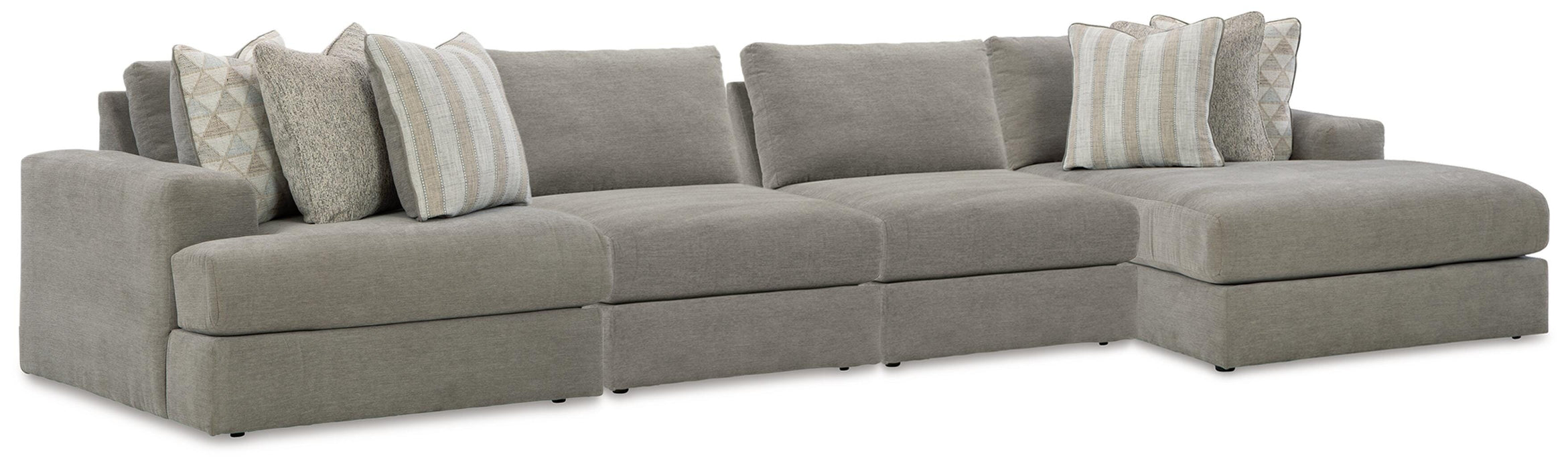 Avaliyah Sectional with Chaise - Eclectic 79 Furniture Store