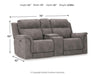 Next-Gen DuraPella Power Reclining Loveseat with Console - Eclectic 79 Furniture Store