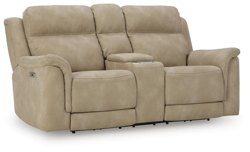 Next-Gen DuraPella Power Reclining Loveseat with Console - Eclectic 79 Furniture Store