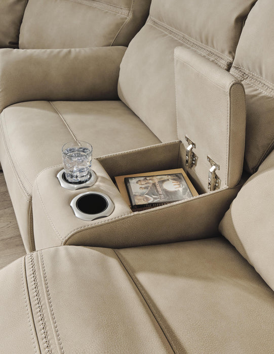 Next-Gen DuraPella Power Reclining Loveseat with Console - Eclectic 79 Furniture Store