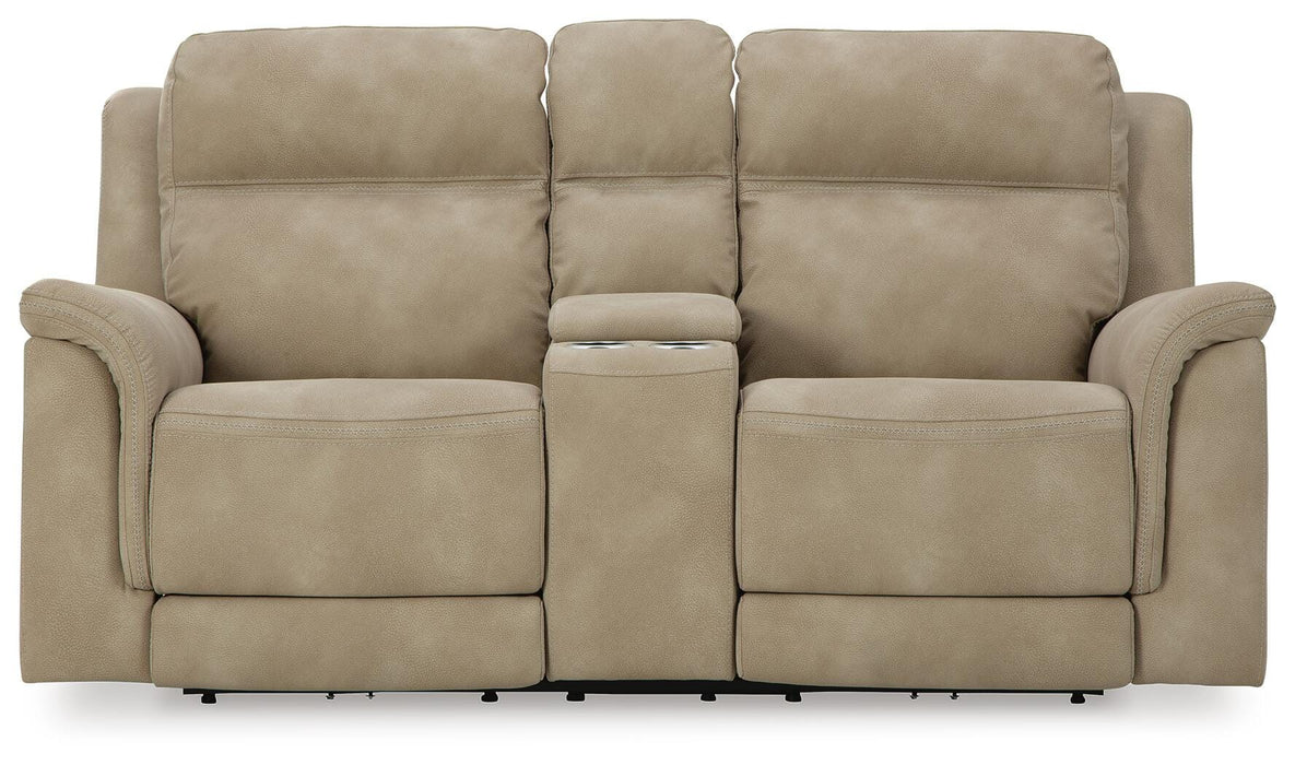 Next-Gen DuraPella Power Reclining Loveseat with Console - Eclectic 79 Furniture Store