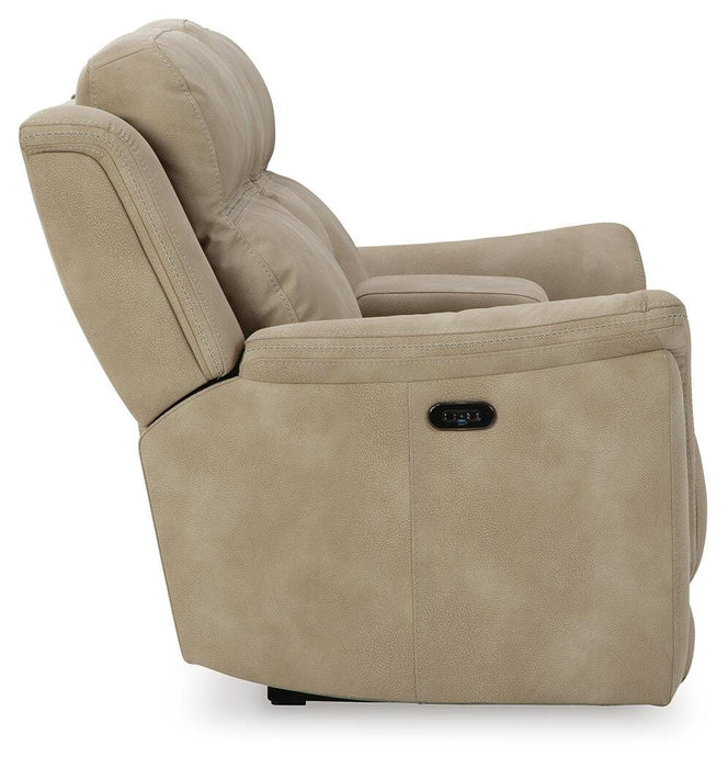 Next-Gen DuraPella Power Reclining Loveseat with Console - Eclectic 79 Furniture Store