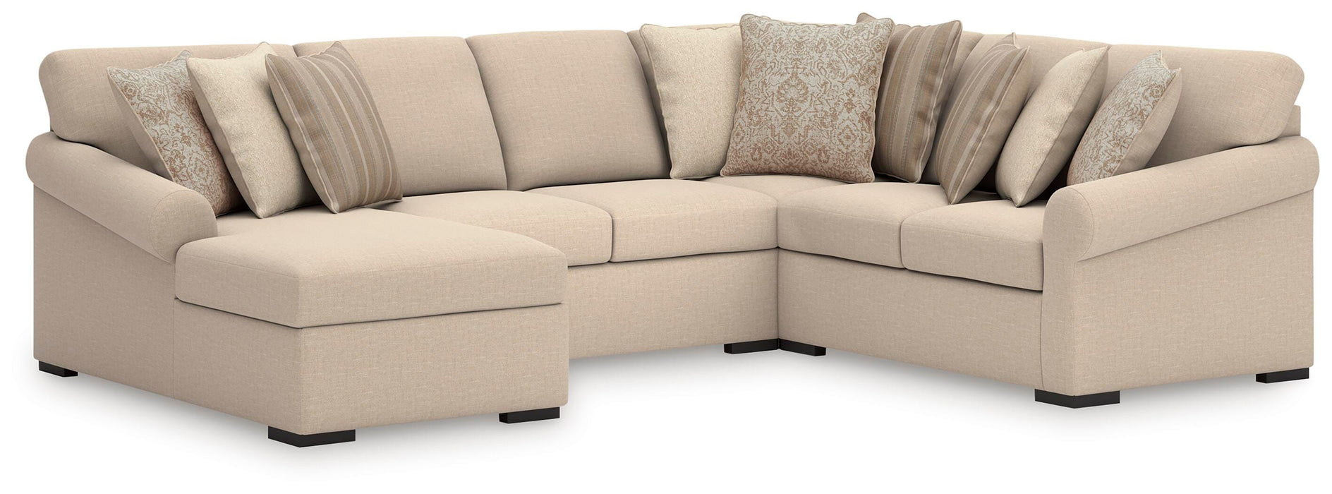 LadyMae Sectional with Chaise - Eclectic 79 Furniture Store